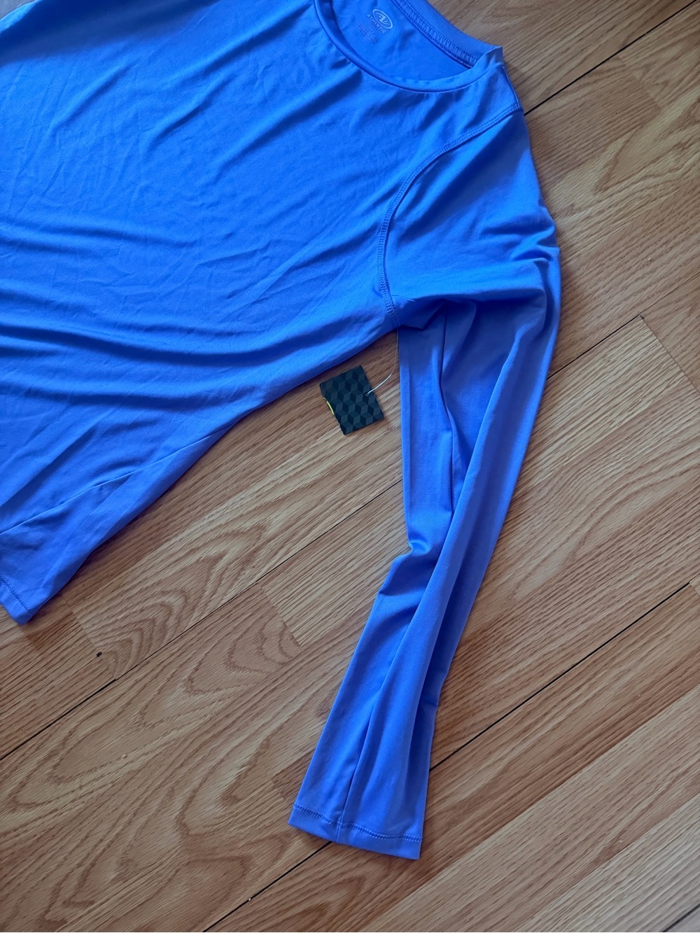 Athleta women's purple long-sleeve stretch crew-neck t-shirt, size S 4-6 - Picture 2 of 10